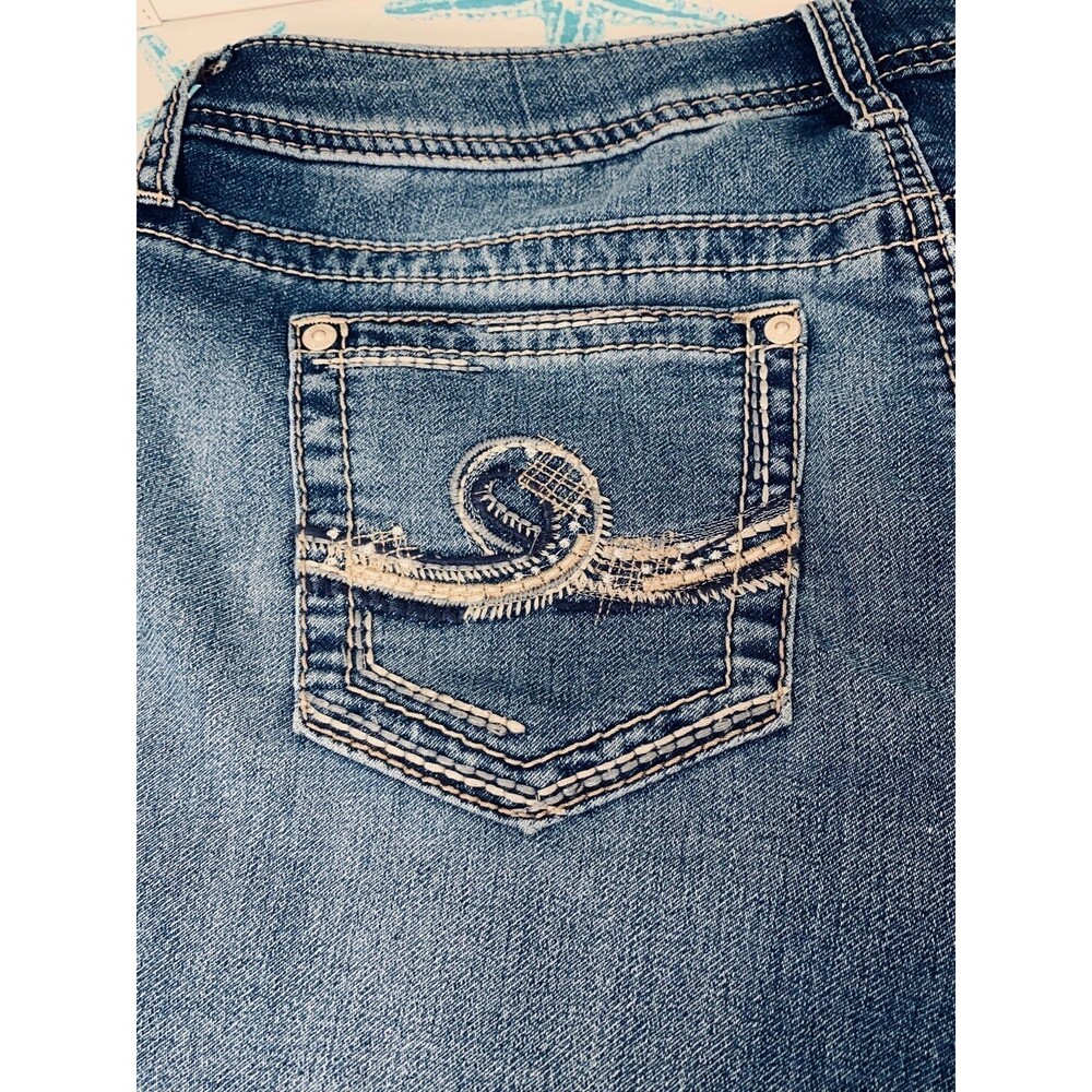 Seven Denim Jean Shorts Size 10 - Picture 9 of 12